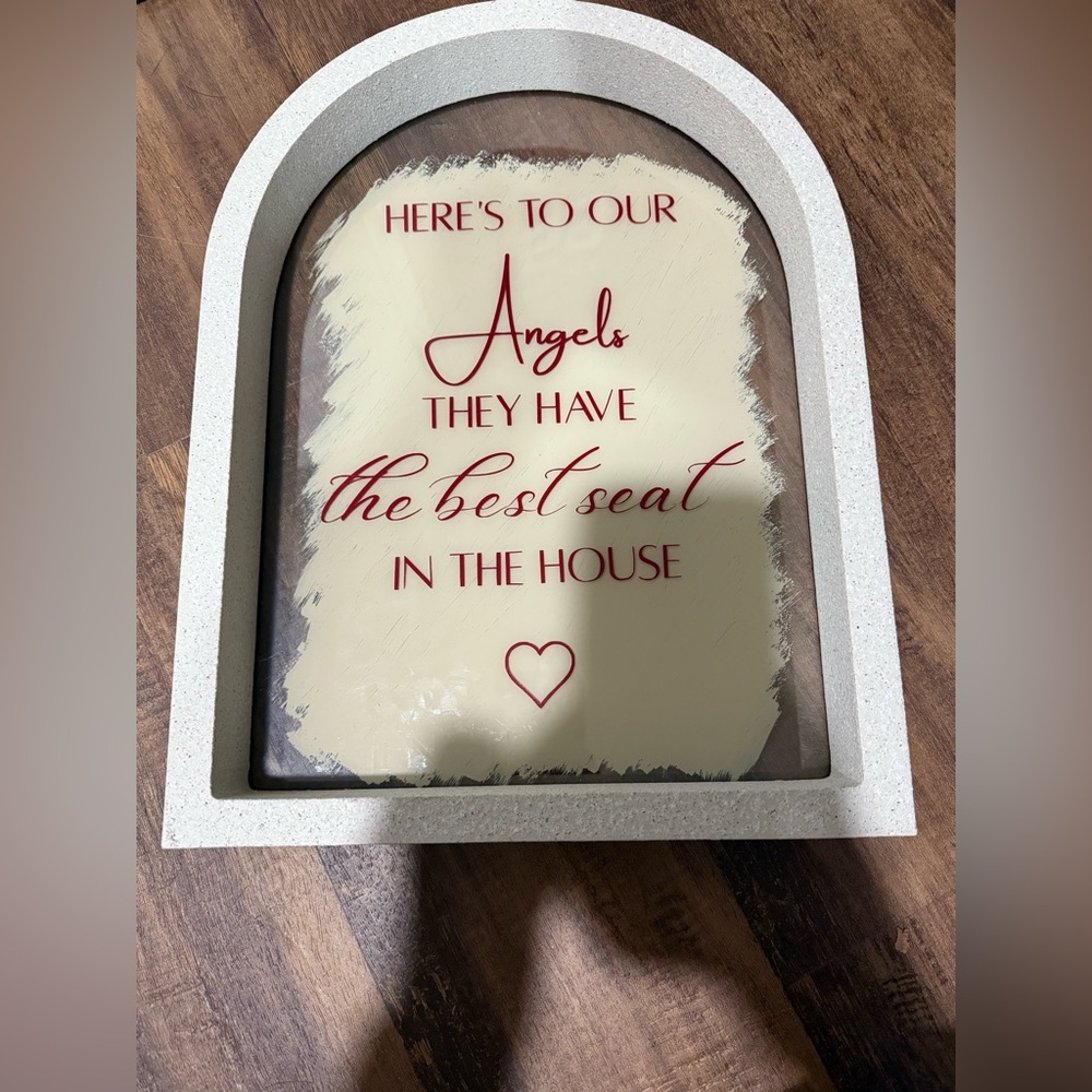 Memorial Table Sign